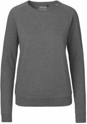 Neutral Női pulóver organikus Fairtrade biopamutból - Sötét melírozott | 2XL (NE-O83001-1000278502)