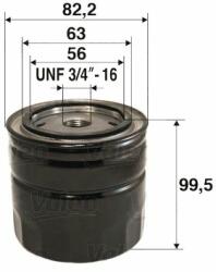 VALEO Filtru ulei VALEO 586082 - automobilus