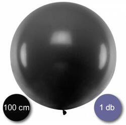 PartyDeco S. r. o Gömb lufi, pasztel fekete, 100 cm