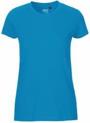 Neutral Női póló Fit organikus Fairtrade biopamutból - Zafír kék | XS (NE-O81001-1000133532)