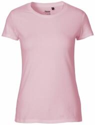 Neutral Női póló Fit organikus Fairtrade biopamutból - Világos rózsaszín | L (NE-O81001-1000278464)