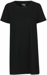 Neutral Hosszú női póló organikus Fairtrade biopamutból - Fekete | XL (NE-O81020-1000279252)