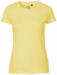 Neutral Női póló Fit organikus Fairtrade biopamutból - Dusty yellow | L (NE-O81001-1000304198)