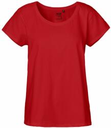 Neutral Női póló Loose Fit organikus Fairtrade biopamutból - Piros | 2XL (NE-O81003-1000212245)