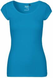Neutral Női póló organikus Fairtrade biopamutból - Zafír kék | XXL (NE-O81010-1000133579)