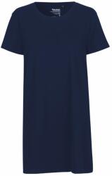 Neutral Hosszú női póló organikus Fairtrade biopamutból - Tengerészkék | XL (NE-O81020-1000279258)
