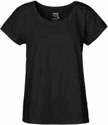 Neutral Női póló Loose Fit organikus Fairtrade biopamutból - Fekete | 2XL (NE-O81003-1000212227)