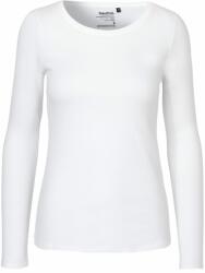 Neutral Hosszú ujjú női póló organikus Fairtrade biopamutból - Fehér | XL (NE-O81050-1000133632)