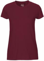 Neutral Női póló Classic organikus Fairtrade biopamutból - Bordeaux | S (NE-O80001-1000237292)