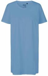 Neutral Hosszú női póló organikus Fairtrade biopamutból - Dusty indigo | XS (NE-O81020-1000329596)