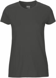 Neutral Női póló Fit organikus Fairtrade biopamutból - Szénfekete | XS (NE-O81001-1000278443)