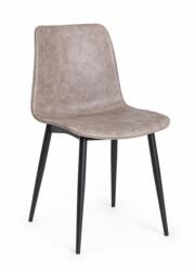 Bizzotto Set 2 scaune bej Kyra 44x50x80 cm (0734328)