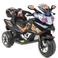 LeanToys Motocicleta electrica sport pentru copii, PB378 MCT 5719, Negru-Portocaliu (MGH-561937)