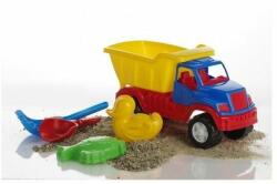 BURAK TOYS Set camion mare, cu lopatica, grebla pentru copii, Costinesti, 33x33x16 cm (MGH-16665)