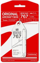 Aviationtag Austrian Airlines - Boeing 767 - OE-LAX White