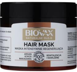 BIOVAX Mască de păr Natural oils - Biovax Natural Hair Mask Intensive Regeneration 250 ml