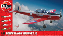 Airfix de Havilland Chipmunk T. 10 1: 48 makett repülő (A04105) (A04105)