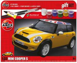 Airfix MINI Cooper S 1: 32 makett készlet festékkel, ragasztóval (A55310A) (A55310A)