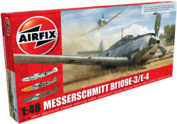 Airfix Messerschmitt Me109E-4/E-1 1: 48 makett repülő (A05120B) (A05120B) - jatekmakettcentrum