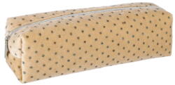 Starpak Bézs szögletes plüss tolltartó - Cristal (490731) (490731)