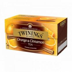 TWININGS Fekete tea 25x2g Twinings Narancs Fahéj (1MARED051F)