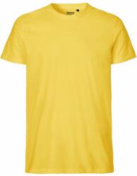 Neutral Tricou Fit din bumbac organic Fairtrade pentru bărbați - Galbenă | XL (NE-O61001-1000133198)