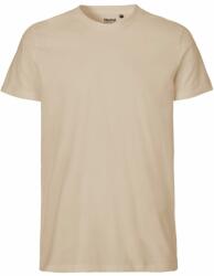 Neutral Tricou Fit din bumbac organic Fairtrade pentru bărbați - Nisip | 3XL (NE-O61001-1000211845)