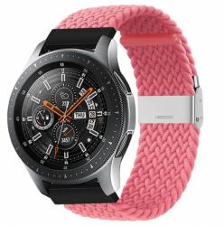 Samsung 1/2/3 20-22mm Samsung Galaxy Watch szövet szíj, Szíj mérete 22 mm, Samsung szövet szíj színe Rózsaszín