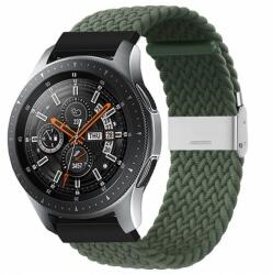 Samsung 1/2/3 20-22mm Samsung Galaxy Watch szövet szíj, Szíj mérete 22 mm, Samsung szövet szíj színe Olivazöld