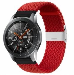 Samsung 1/2/3 20-22mm Samsung Galaxy Watch szövet szíj, Szíj mérete 20 mm, Samsung szövet szíj színe Piros