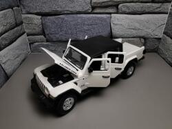 TAYUMO Jeep Gladiator Rubicon Fuji White cu led-uri si sunete1/43 (14609)