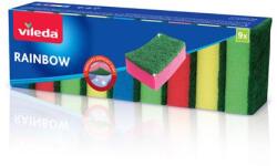 Vileda Mosogatószivacs, 9 db, VILEDA "Rainbow (KHT213) - iroda24