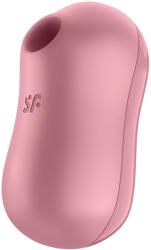 Satisfyer Cotton Candy - léghullámos csikló vibrátor (korall) - szexshop