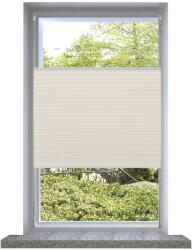 vidaXL Jaluzea plisată, crem, 50x100 cm (240621)