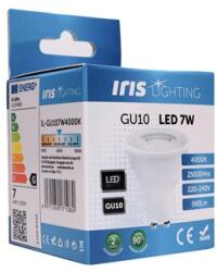 Iris Lighting GU10 7W 560lm 4000K LED fényforrás