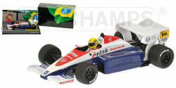 MINICHAMPS 1: 43 Toleman - F1 Tg184 Hart Turbo N 19 Sezonul 1984 Ayrton Senna (mc-540431503)