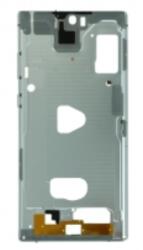 Samsung N975, N976 Galaxy Note 10+, Note 10 Plus 5G lcd keret (középső keret) fehér, OEM