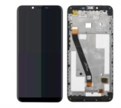 Cubot X19 előlap keret, lcd kijelző és érintőpanel fekete, gyári