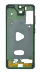 Samsung G980, G981 Galaxy S20, S20 5G lcd keret (középső keret) szürke, OEM