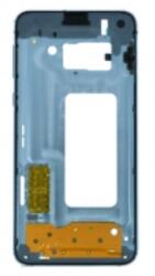 Samsung G970 Galaxy S10e lcd keret (középső keret) kék, gyári
