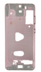 Samsung G980, G981 Galaxy S20, S20 5G lcd keret (középső keret) pink, rózsaszín OEM