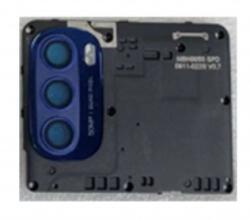 Motorola Moto G Stylus 2022 kamera lencse és takaró alaplapi burkolattal, antenna kék, gyári