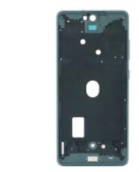 Samsung G780, G781 Galaxy S20 FE, S20 FE 5G lcd keret (középső keret) kék, OEM
