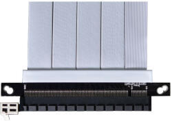 Lian Li PW-PCI-4-60W PCIE4.0 Riser Kábel, fehér - 60cm (PW-PCI-4-60W)