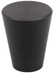 Demos Bútorfogantyú Conic gomb 25mm Matt Fekete Tulip (dem-401555)