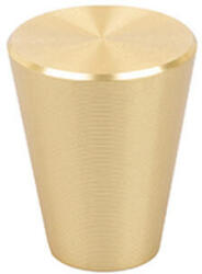 Demos Bútorfogantyú Conic gomb 25mm Matt Arany Tulip (dem-401558)