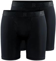 Craft Férfi boxer nadrág Craft CORE DRY BOXER 6-INCH 2-PACK fekete 1910439-999000 - M