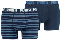 PUMA Férfi boxer nadrág Puma HERITAGE STRIPE BOXER (2 PCS) kék 907838-04 - L