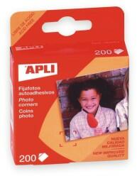 APLI Öntapadó fotósarok 200 db/csomag (LCA00093) - irodabarat
