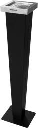 Horecano G-Стационарен пепелник 20x20xh95cm ЧЕРЕН (86598- 001) (0185145)